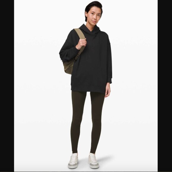 RARE Lululemon Perfectly Oversized Hoodie Black (First Release) EUC size large - Picture 6 of 11